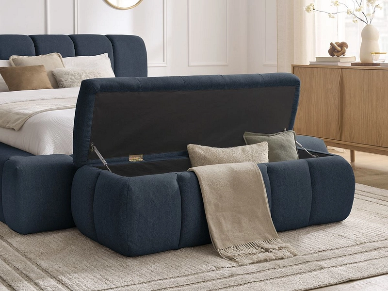 Lit coffre avec coffre de lit BOBOCHIC DENALI