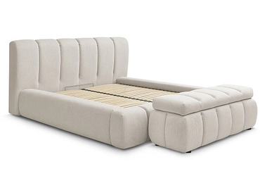 Lit coffre avec coffre de lit BOBOCHIC DENALI