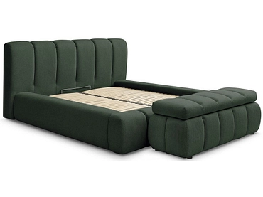 Lit coffre avec coffre de lit BOBOCHIC DENALI