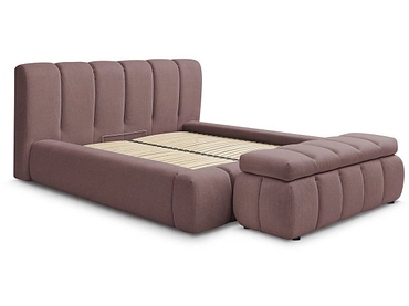 Lit coffre avec coffre de lit BOBOCHIC DENALI