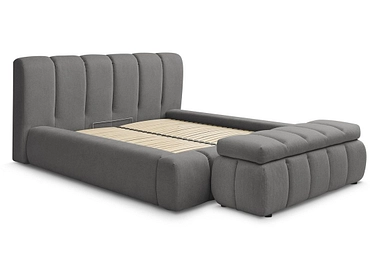 Lit coffre avec coffre de lit BOBOCHIC DENALI