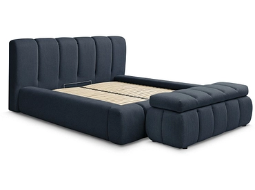 Lit coffre avec coffre de lit BOBOCHIC DENALI