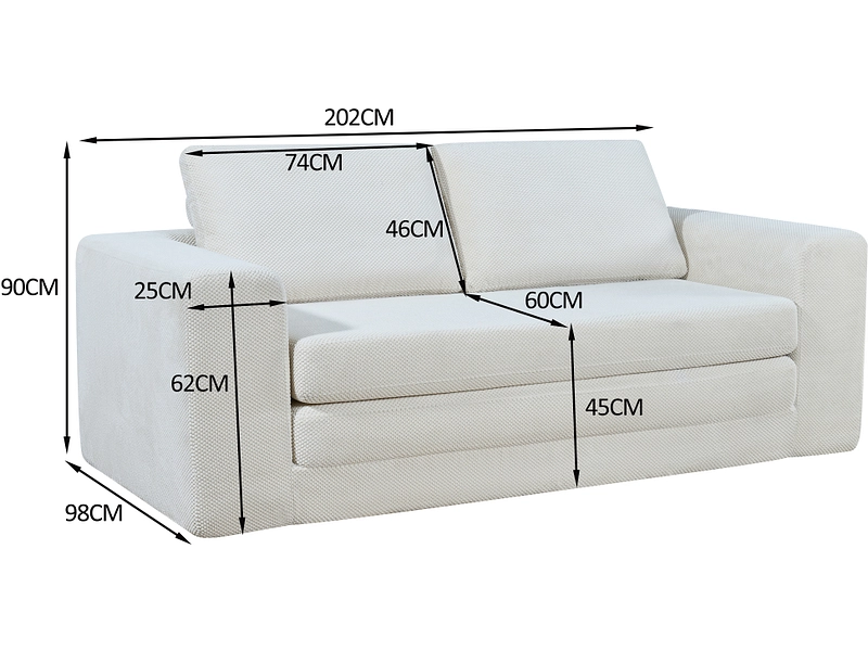 Vakuum-Schlafsofa EASY Vakuum-Schlafsofa EASY