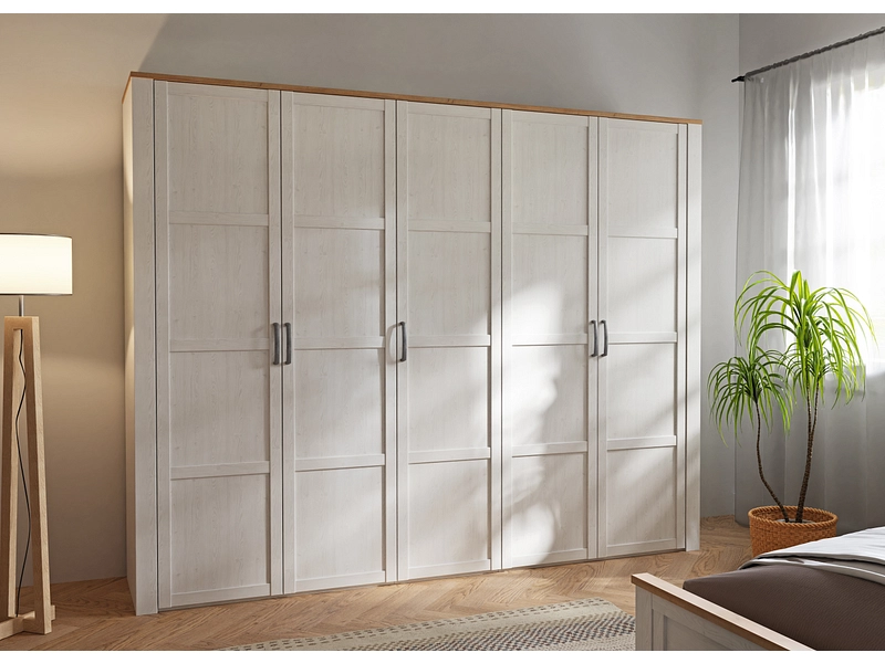 Drehtürenschrank COLMAR alpinweiß