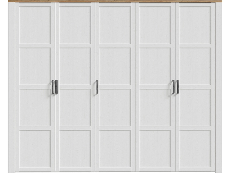 Drehtürenschrank COLMAR alpinweiß