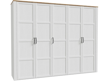 Drehtürenschrank COLMAR alpinweiß