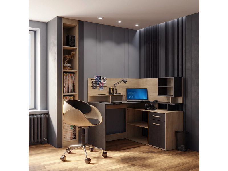 Bureau d'angle MALICIA