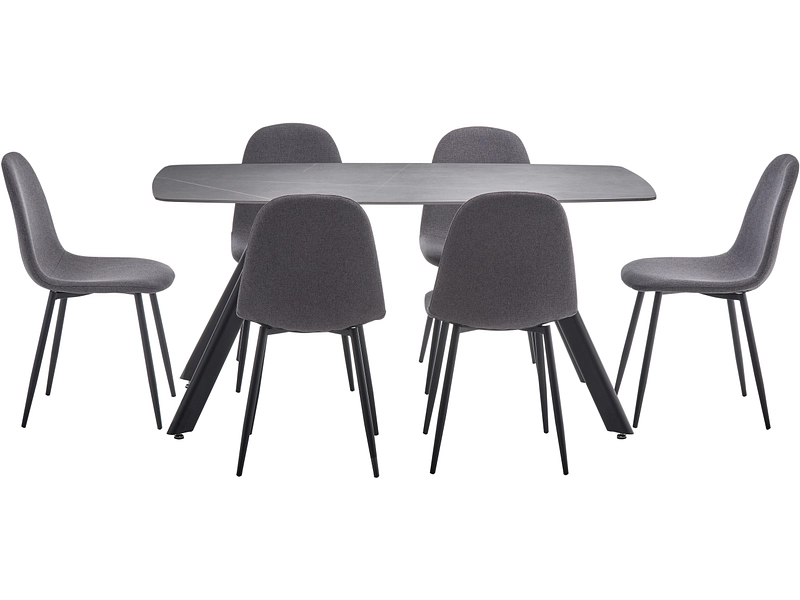 Set tavolo e 6 sedie FRIENDS