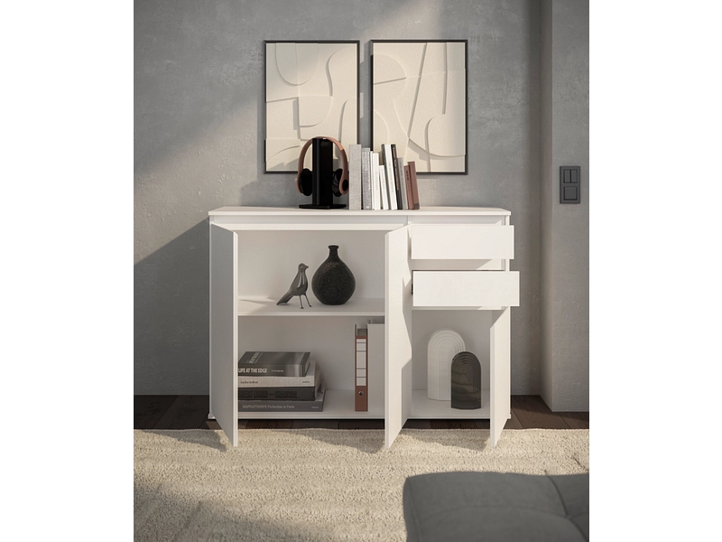 Comò BREST 3 ante 2 cassetti