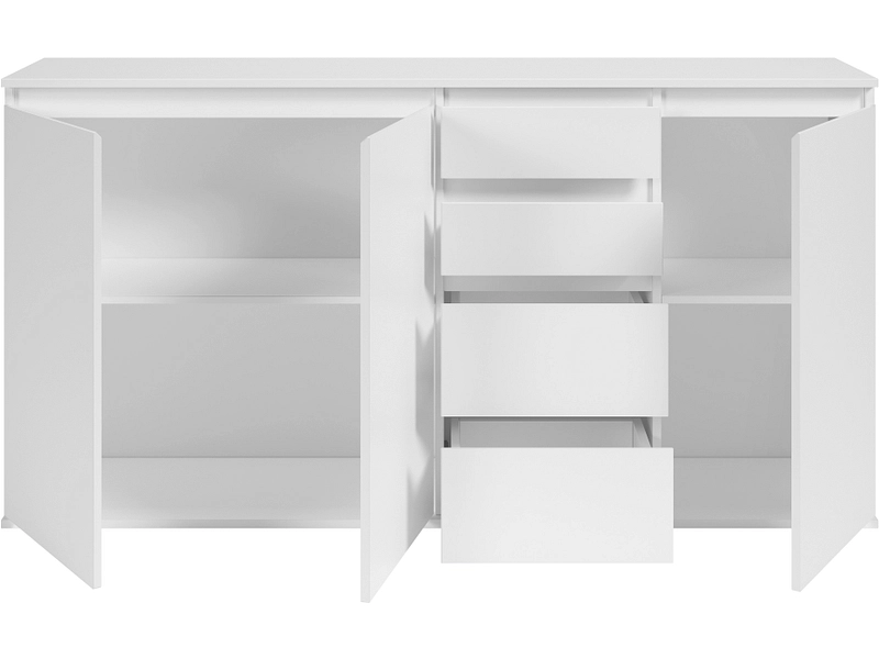 Kommode BREST 3 Türen 4 Schubladen