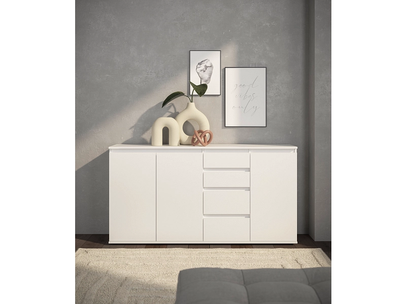 Kommode BREST 3 Türen 4 Schubladen
