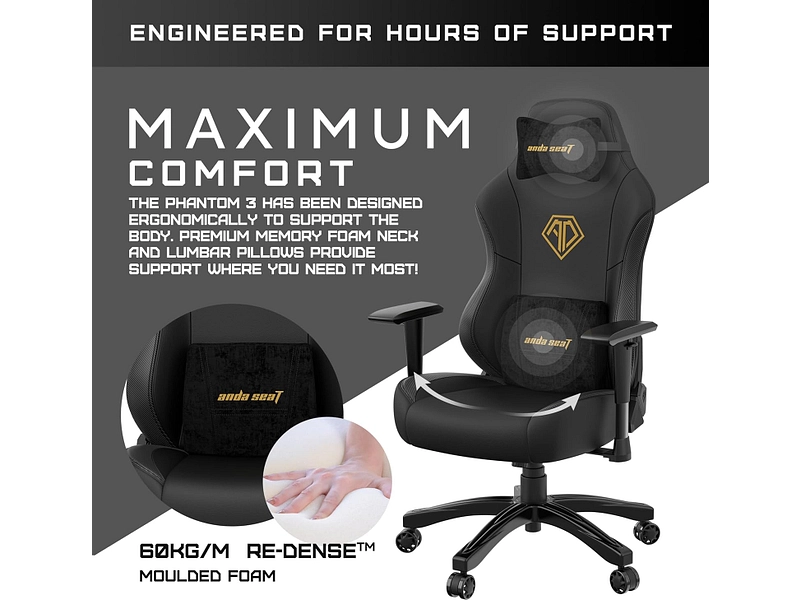 Sedia da ufficio ANDA SEAT PHANTOM 3