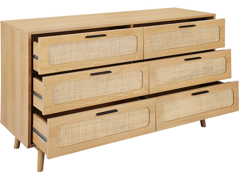 Commode SAVANA 6 tiroirs