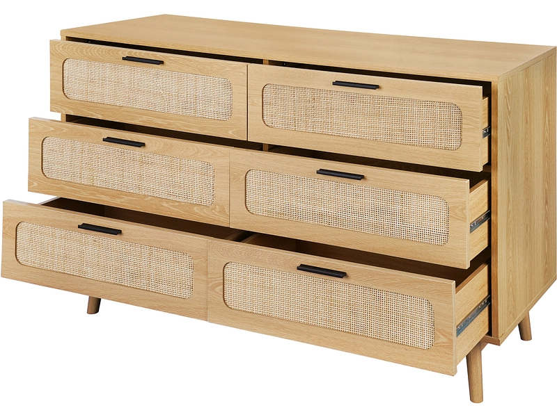 Commode SAVANA 6 tiroirs