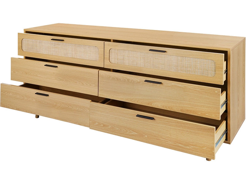 Commode SAVANA 6 tiroirs