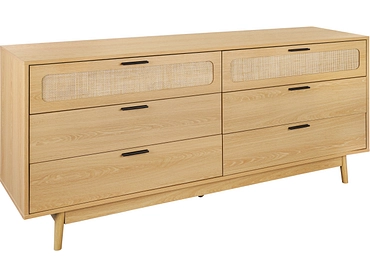 Commode SAVANA 6 tiroirs