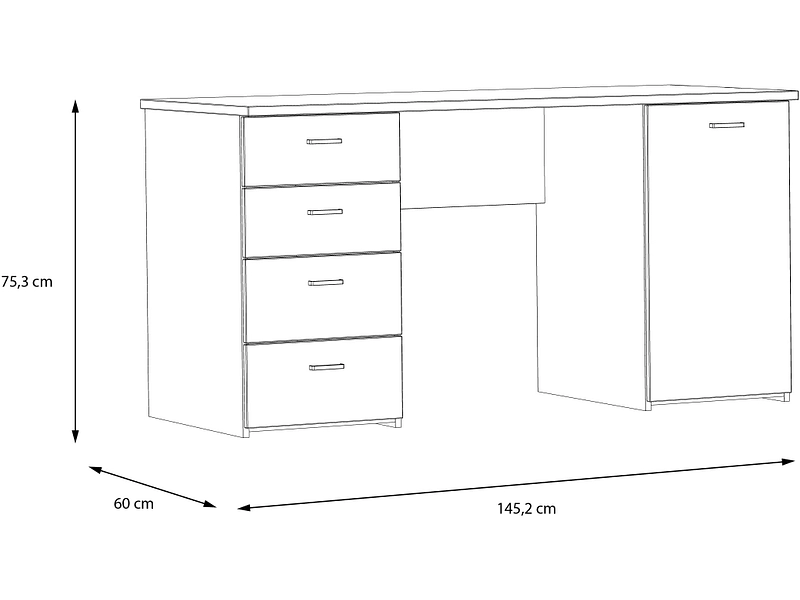 Schreibtisch GOLDSBORO
