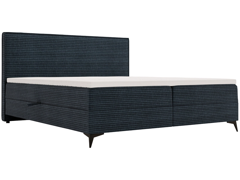 Boxspringbett HOLIDAY dunkelblau