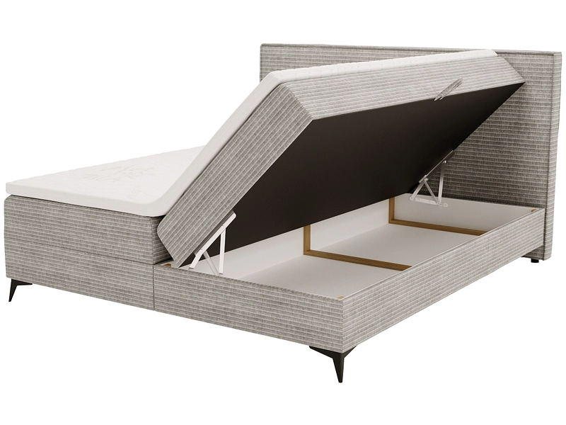 Boxspring HOLIDAY gris Boxspring HOLIDAY gris