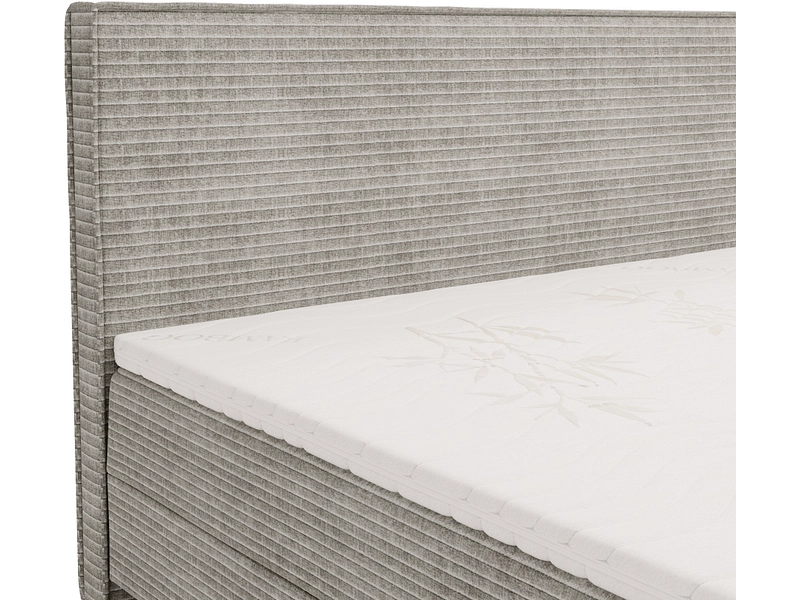 Boxspring HOLIDAY gris Boxspring HOLIDAY gris