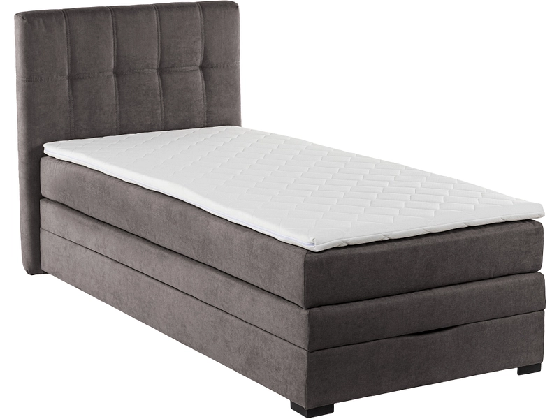 Boxbed LINO gris foncé