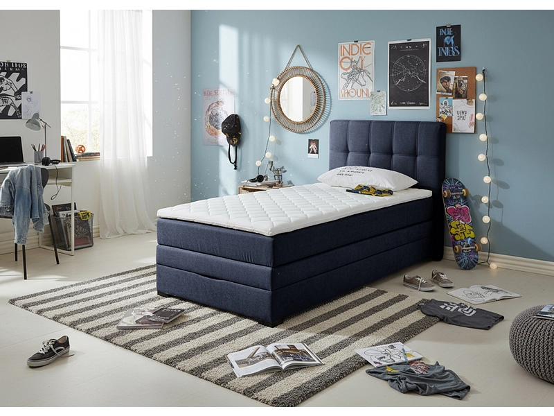 Boxbed LINO bleu