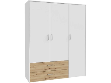 Armoire portes battantes NOA blanc