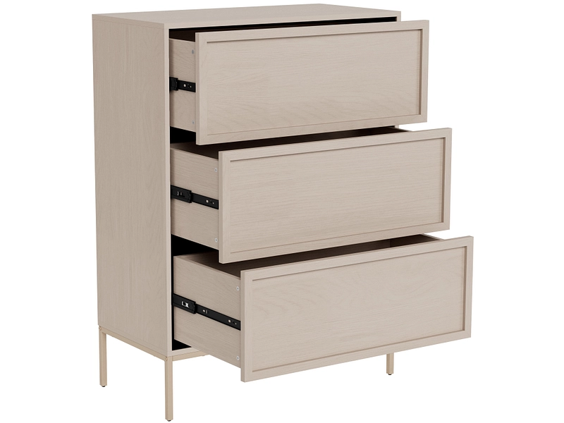 Commode PALMDALE 3 tiroirs