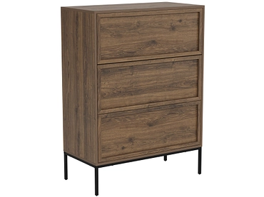 Commode PALMDALE 3 tiroirs Commode PALMDALE 3 tiroirs
