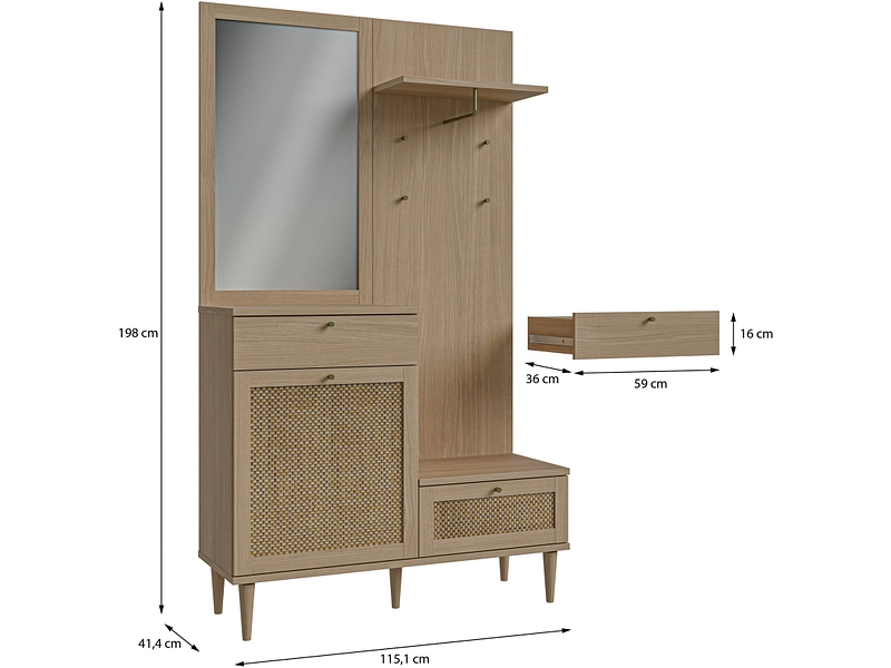 Guardaroba CALASETTA