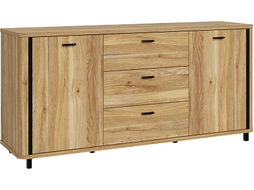 Sideboard LIFE 4 Türen 2 Schubladen 38x159.9x87.8cm artisan eiche