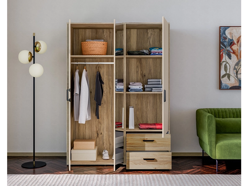 Armoire portes battantes NAMUR sable