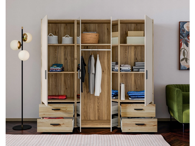 Drehtürenschrank NAMUR sand