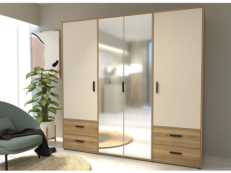 Drehtürenschrank NAMUR sand