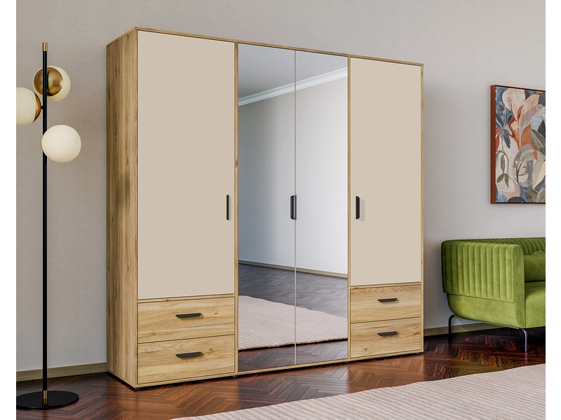 Drehtürenschrank NAMUR sand