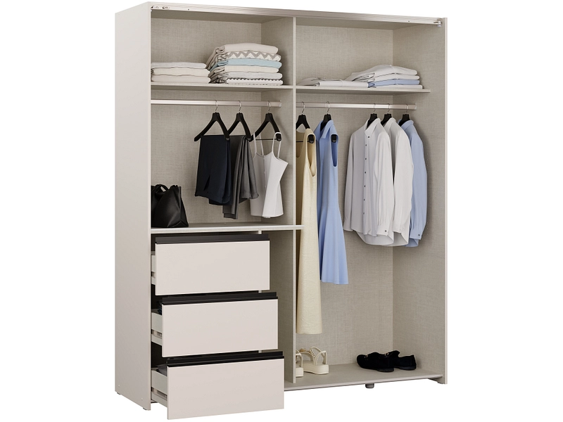 Schwebetürenschrank SUNLIGHT sand