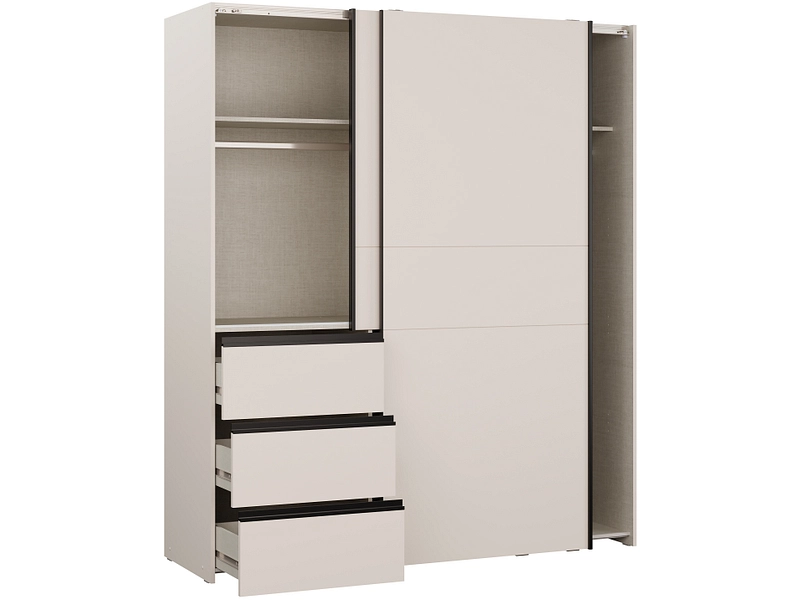 Schwebetürenschrank SUNLIGHT sand