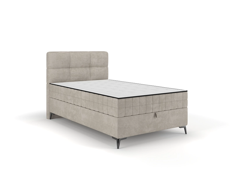 Boxbed LEO beige foncé