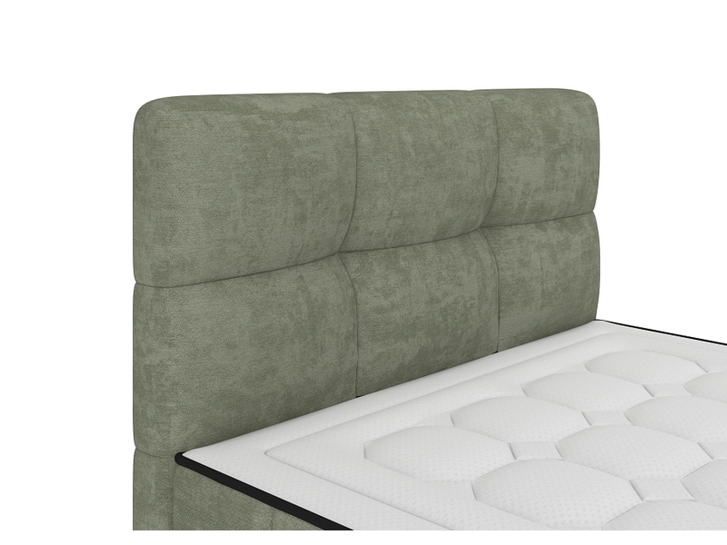 Kastenbett LEO grün