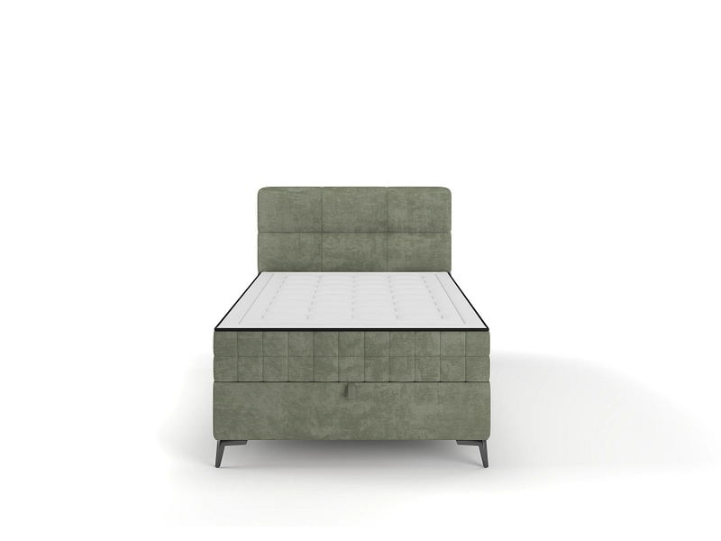 Kastenbett LEO grün