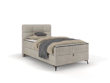 Boxbed LEO beige foncé