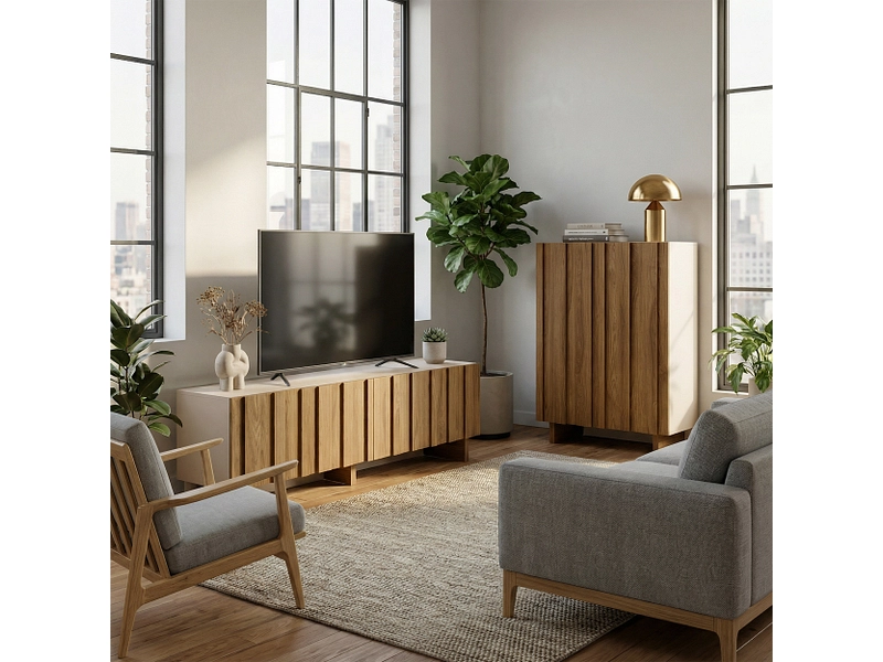 Commode MARCKERIC MARLO 2 portes