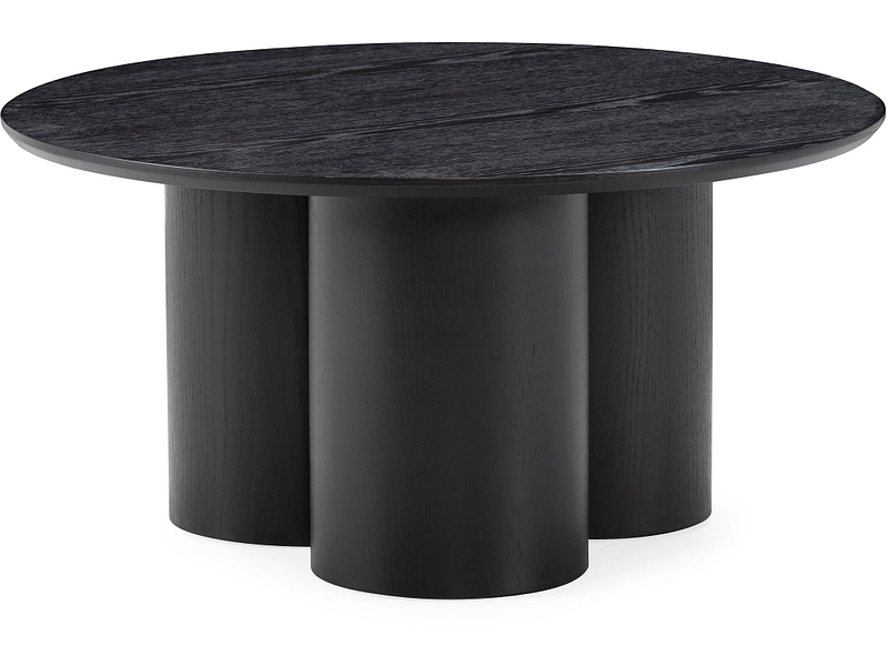 Tavolino MOME LUA 80x80x40cm nero