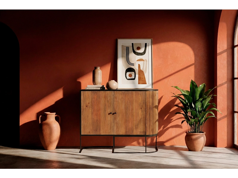 Commode MOME CURVE 2 portes