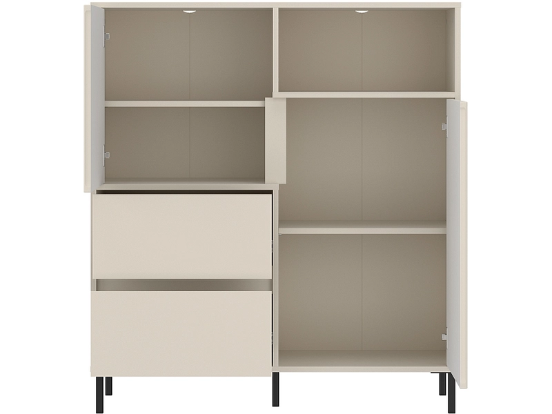 Kommode AVENALE 2 Türen 2 Schubladen