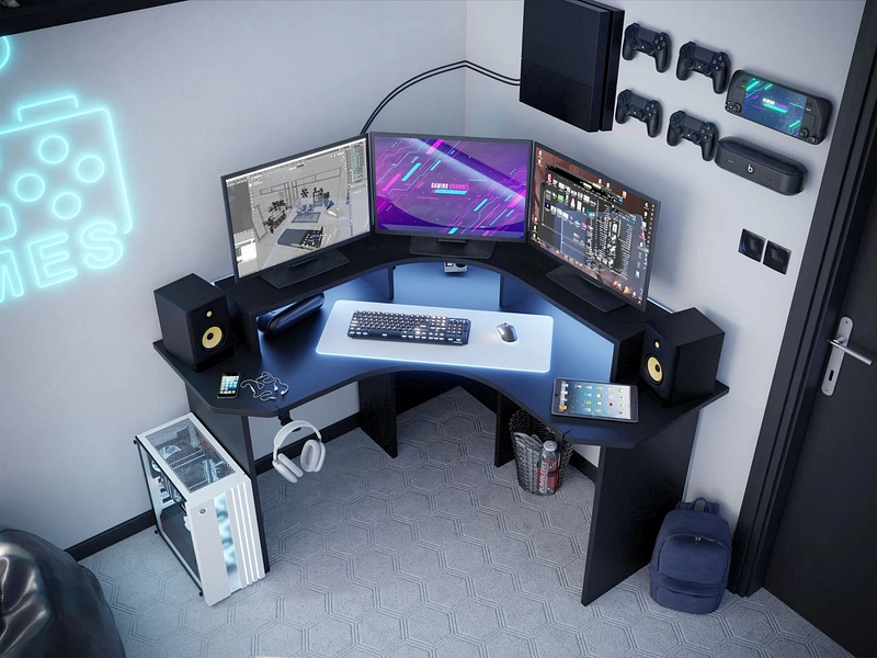 Gaming Schreibtisch GEEK Gaming Schreibtisch GEEK