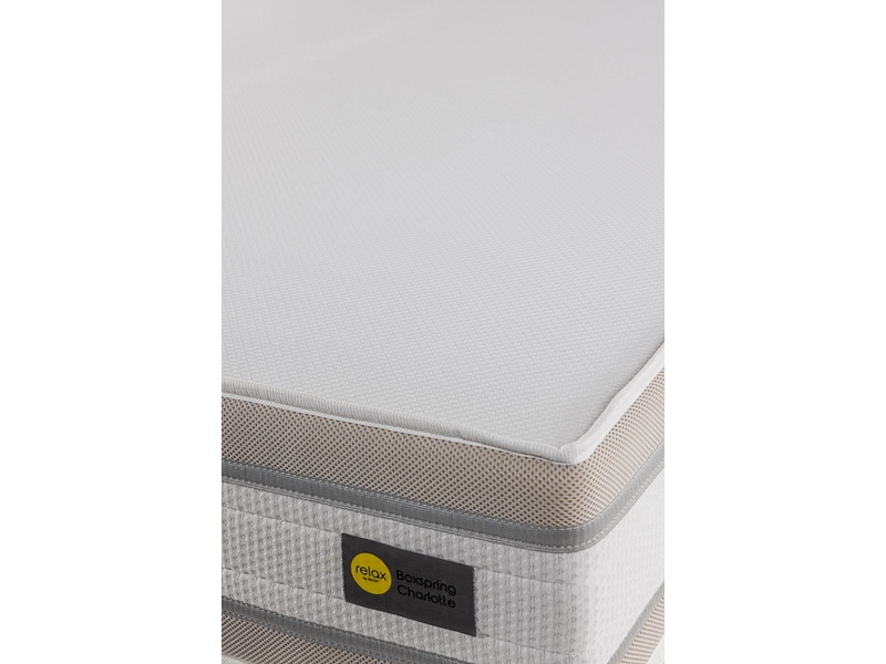Boxspring RELAX BY BICO CHARLOTTE marrone