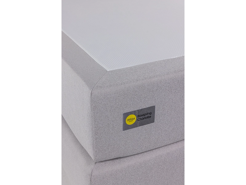 Boxspring RELAX BY BICO CHARLOTTE grigio chiaro
