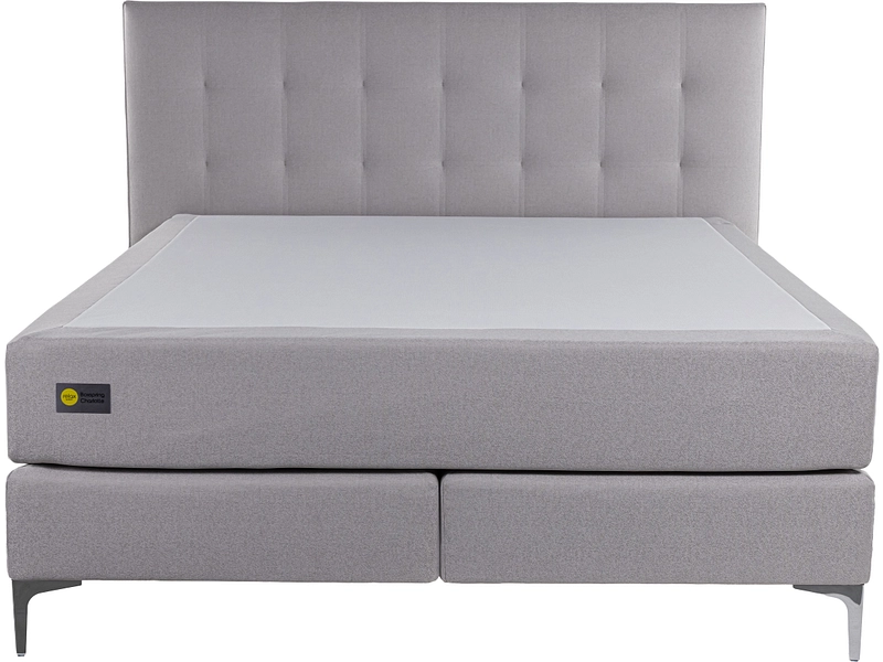 Boxspringbett RELAX BY BICO CHARLOTTE hellgrau