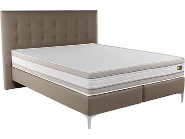 Boxspringbett RELAX BY BICO CHARLOTTE braun